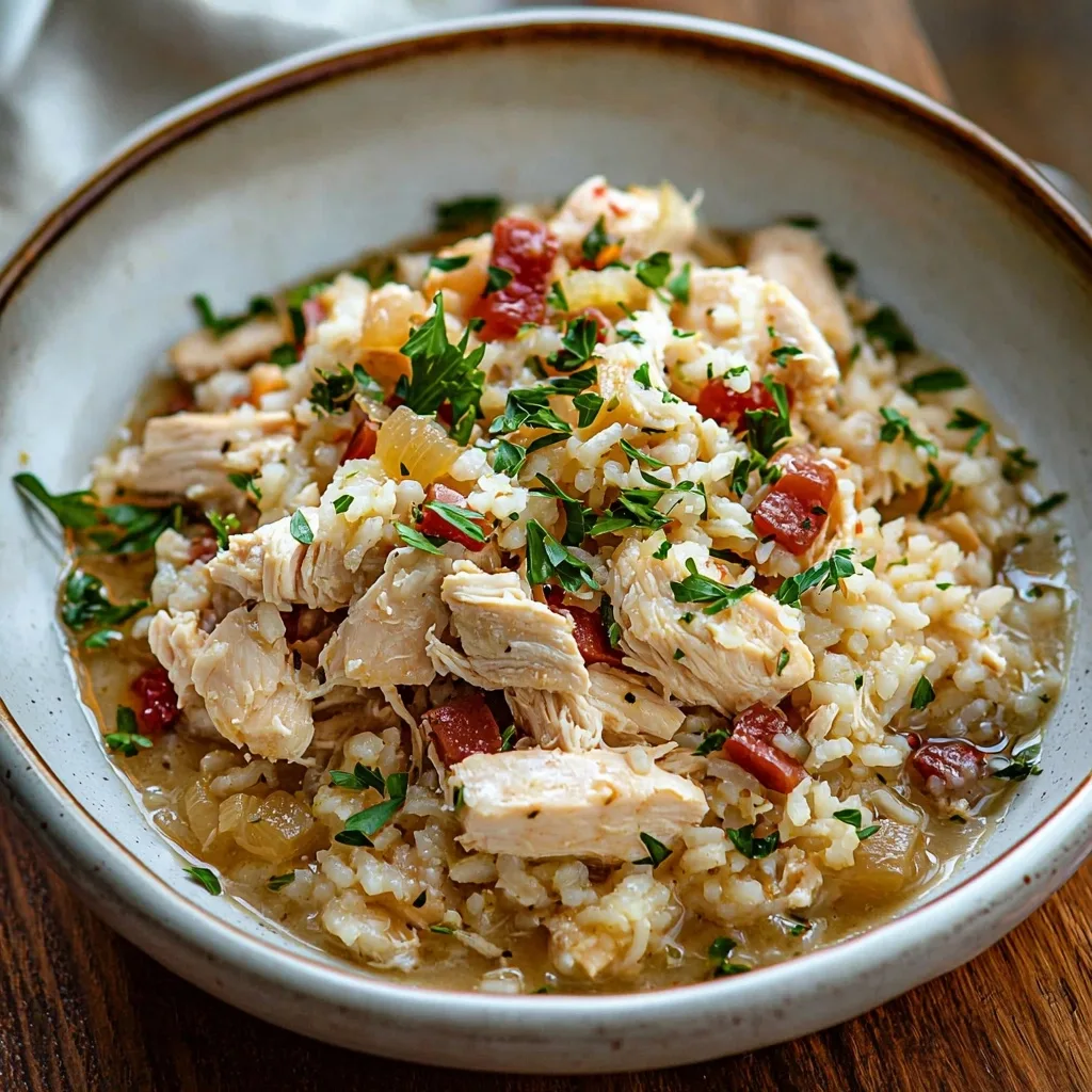 Lowcountry Chicken Bog with Long Grain Rice