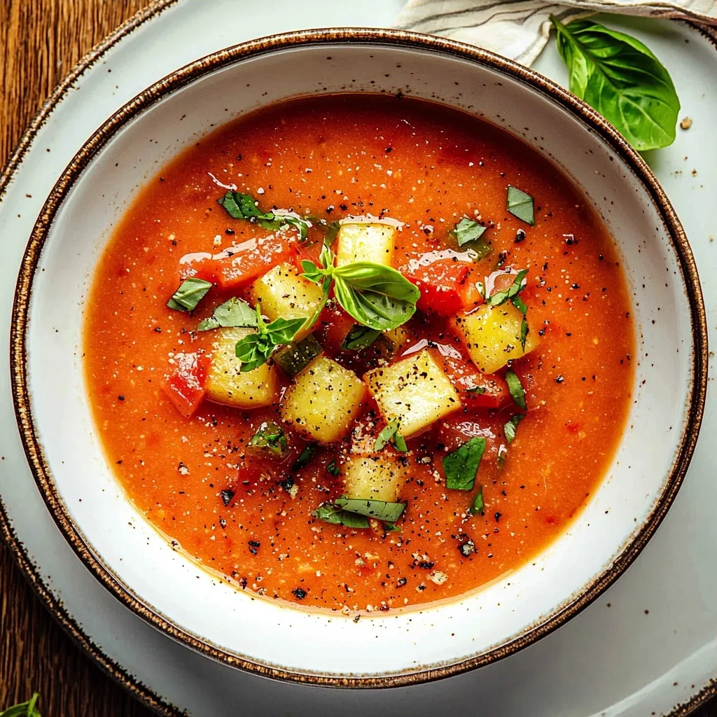 Authentic Gazpacho Recipe: A Refreshing Taste of Spain