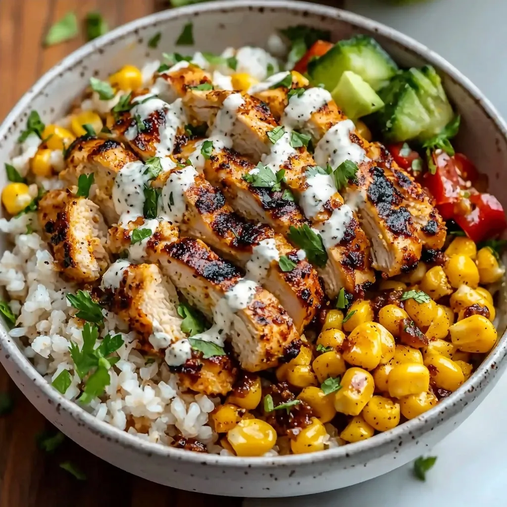 High Protein Street Corn Chicken Bowls: Your New Favorite Healthy Meal