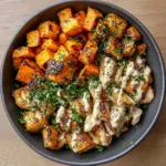 Healthy Chicken Sweet Potato Bowl: A Nourishing & Flavorful Meal