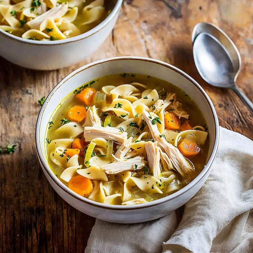 Easy Chicken Noodle Soup: Comfort in a Bowl