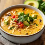 The Best Creamy Chicken Tortilla Soup