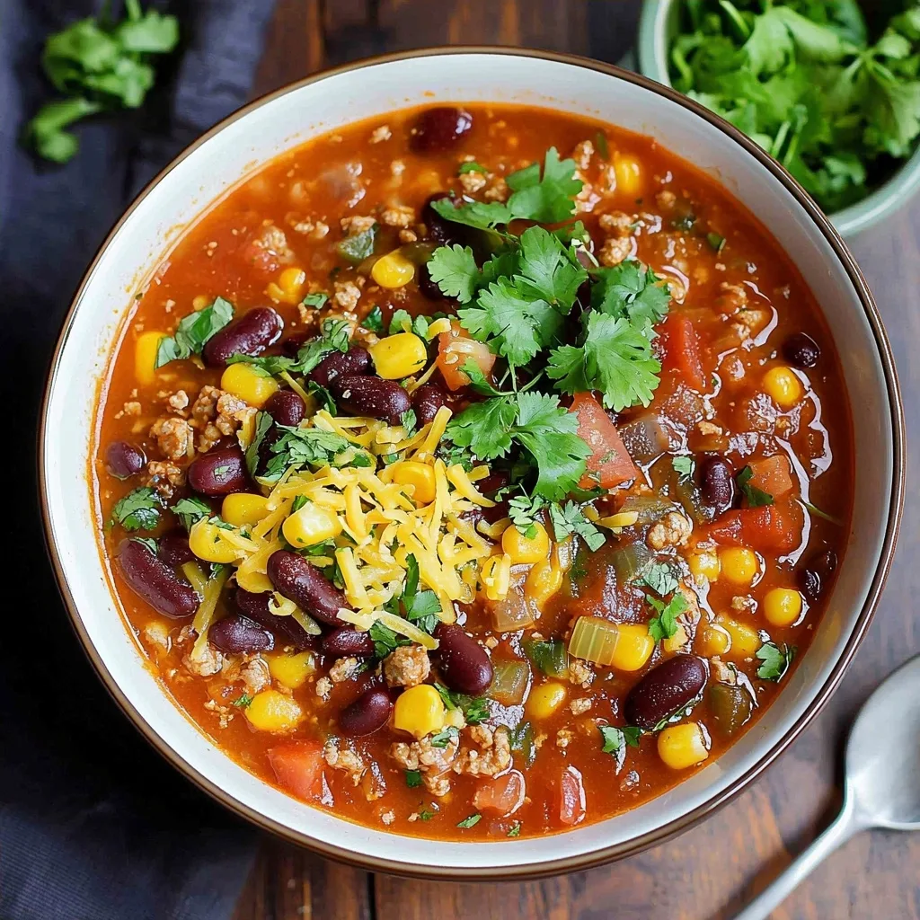 Slow Cooker Taco Soup