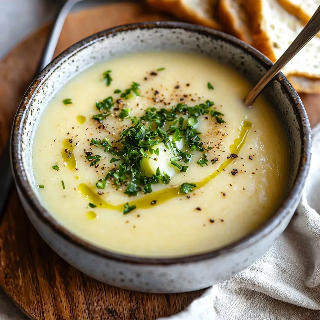 Easy Potato Leek Soup