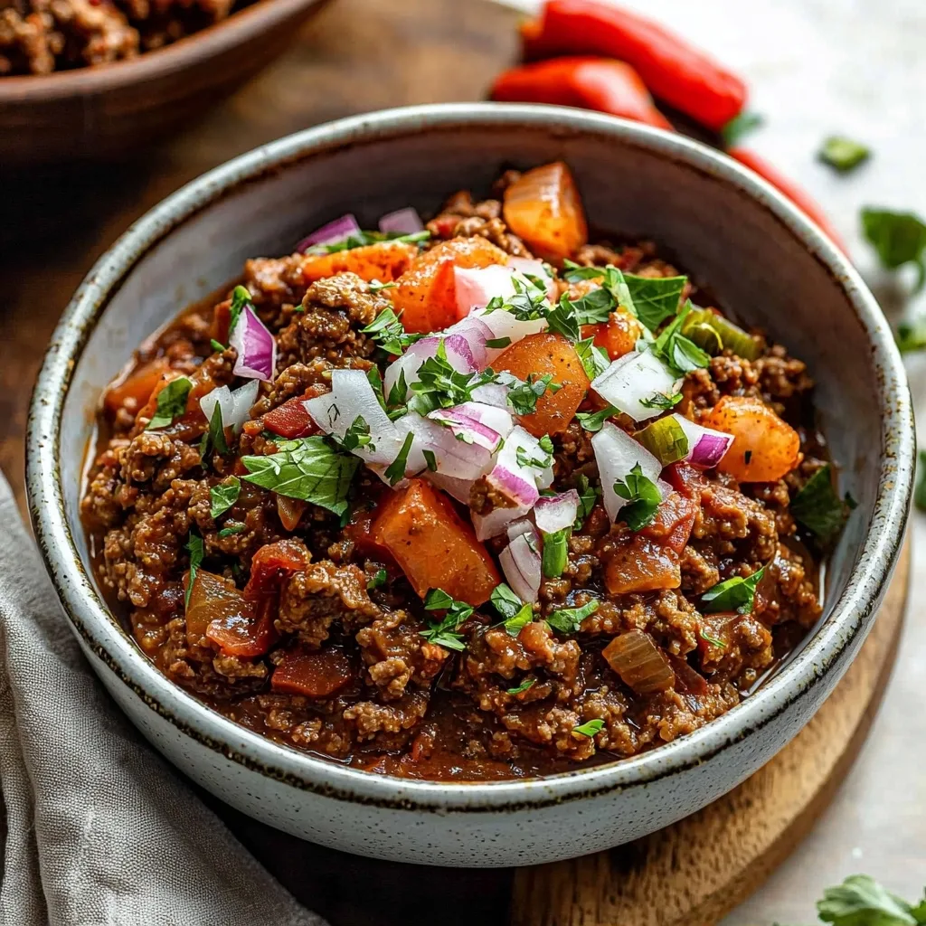 Easy and Nourishing Sloppy Joe Bowls