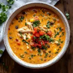 Easy Creamy Chicken Taco Soup
