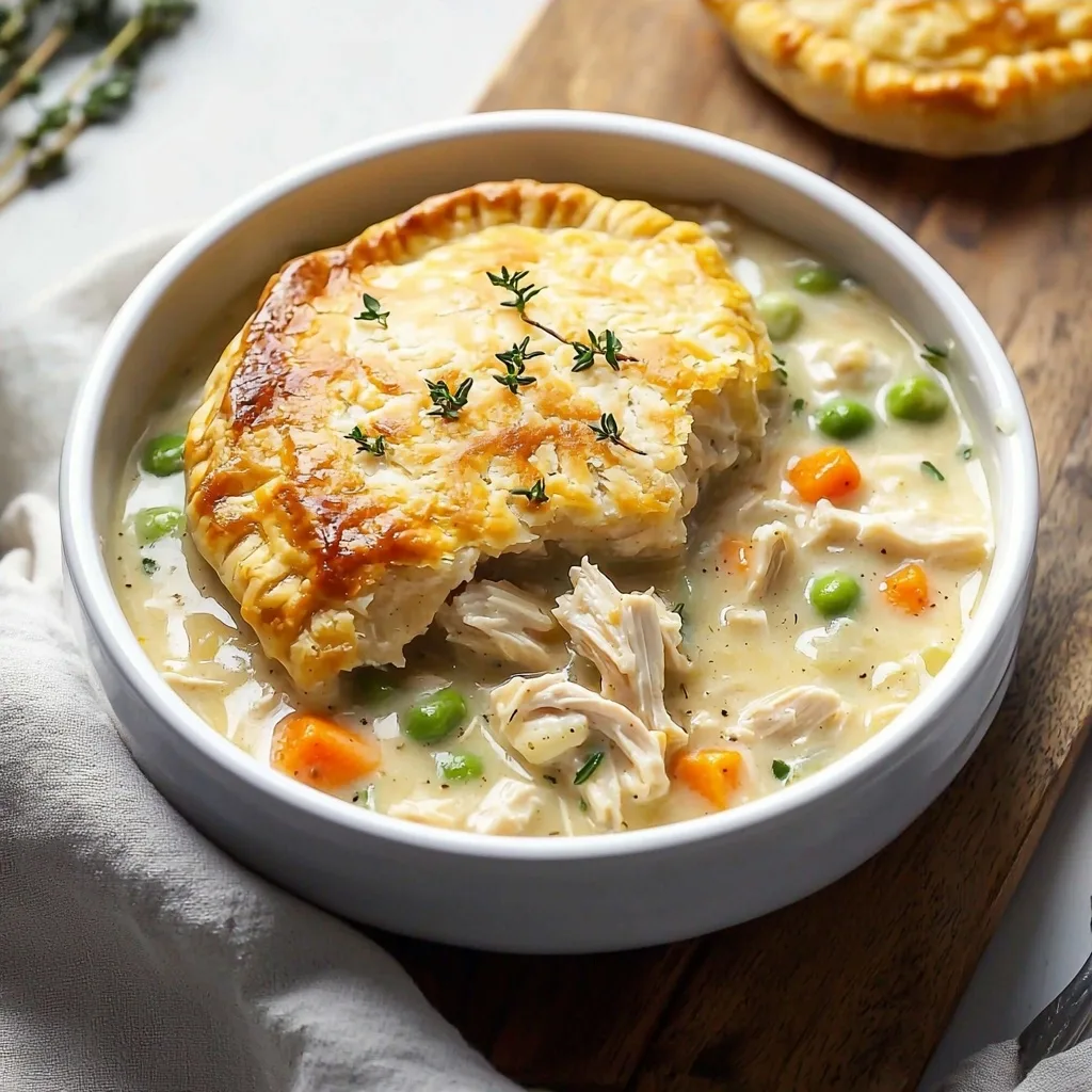 Crock Pot Chicken Pot Pie