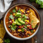 Easy Vegan Taco Soup
