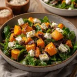 Roasted Butternut and Feta Salad