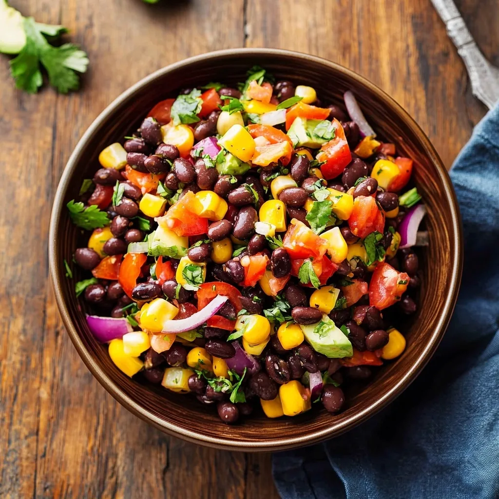 Fresh Black Bean Salad: A Simple and Nutritious Recipe