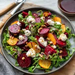 Roasted Beet Salad with Goat Cheese