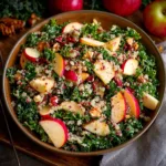 Autumn Kale Apple and Quinoa Salad