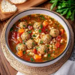 Crockpot Meatball Soup