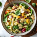 Autumn Apple Pasta Salad Recipe with Poppyseed Dressing