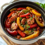 Slow Cooker Peppers and Sausage