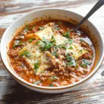 Low Carb Lasagna Soup: The Ultimate Comfort Food