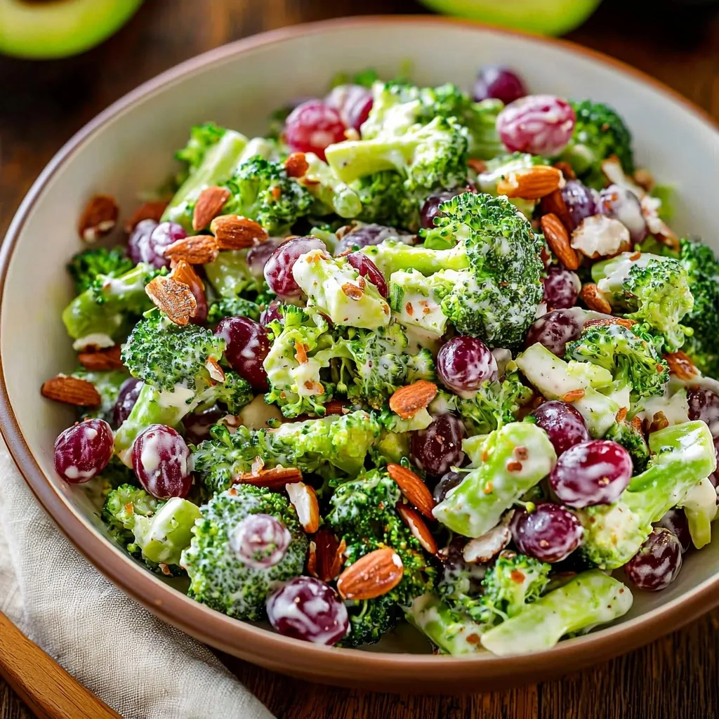 Broccoli Grape Salad: A Fresh and Crunchy Favorite