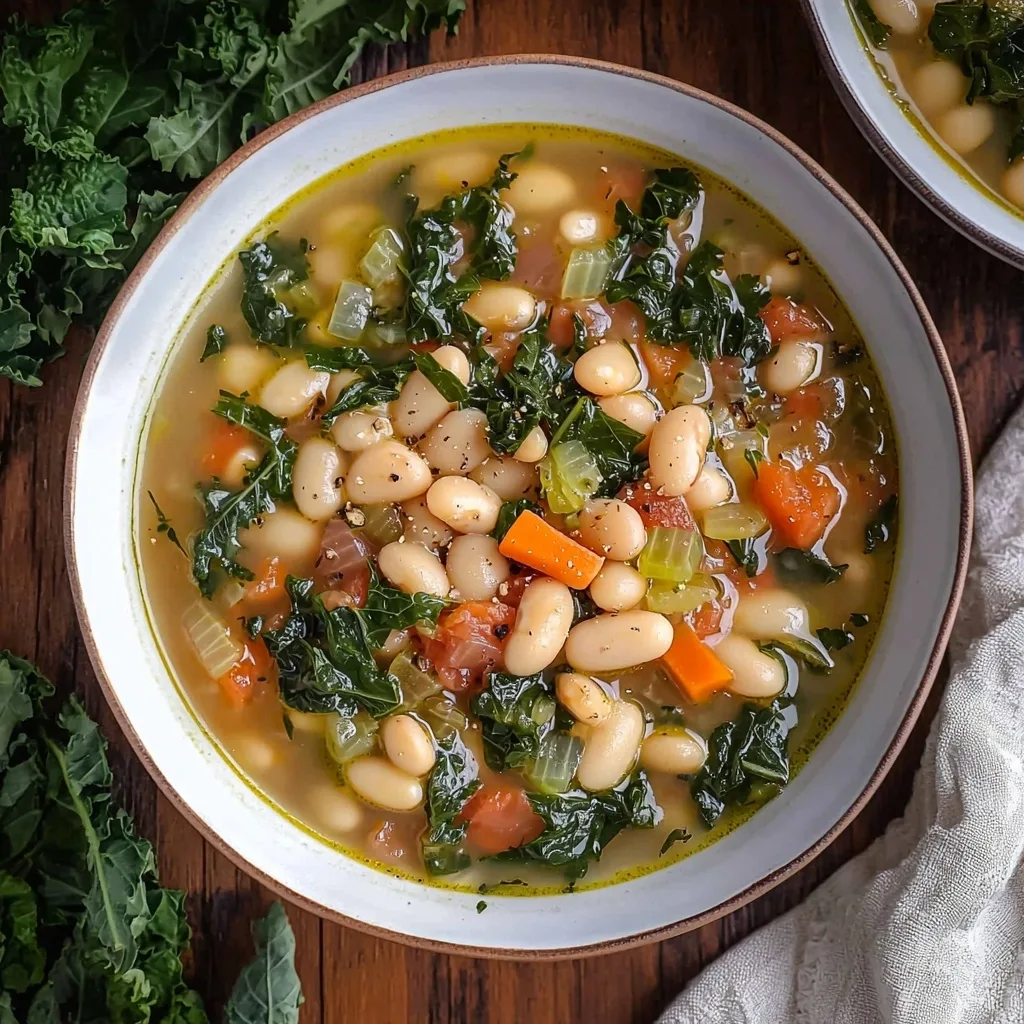 The Best Tuscan White Bean Soup