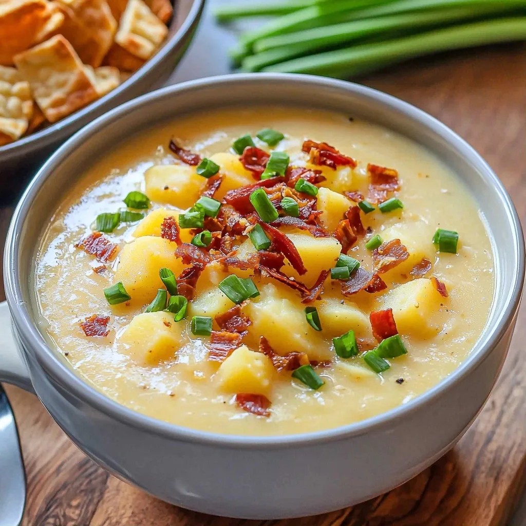 Instant Pot Loaded Potato Soup