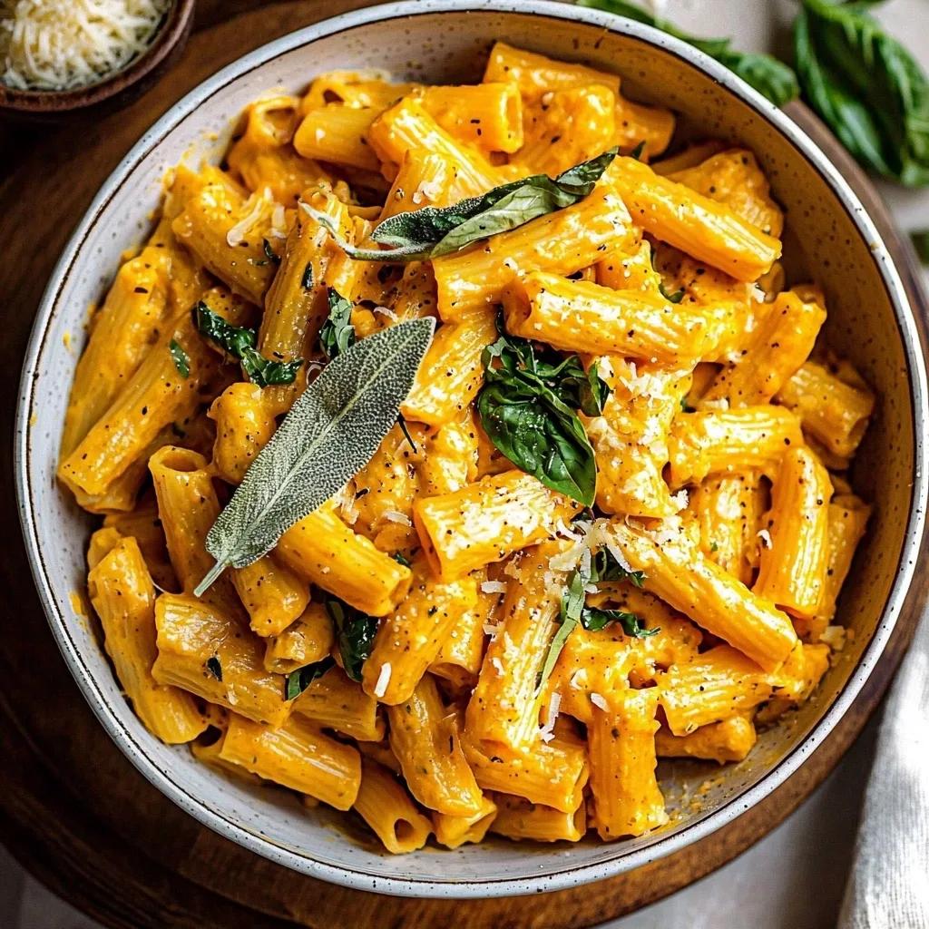 Creamy Pumpkin Pasta
