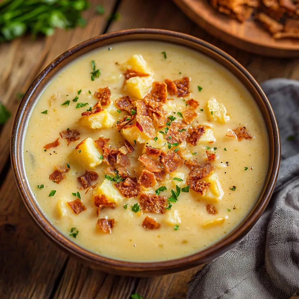 Creamy Hash Brown Potato Soup Recipe