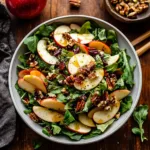 Autumn Apple Salad with a Maple Vinaigrette