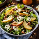 Autumn Salad with Pears and Gorgonzola
