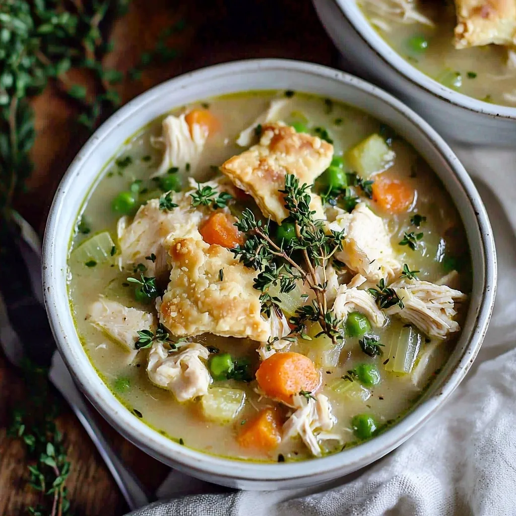 Whole30 Chicken Pot Pie Soup