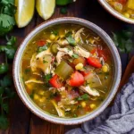 Green Chile Chicken Soup