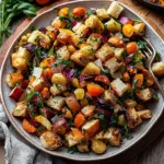 Autumn Panzanella Salad with Roasted Squash and Sourdough