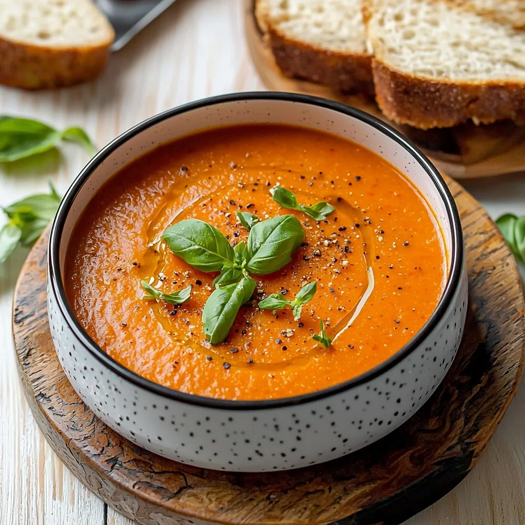 Creamy Roasted Tomato Soup