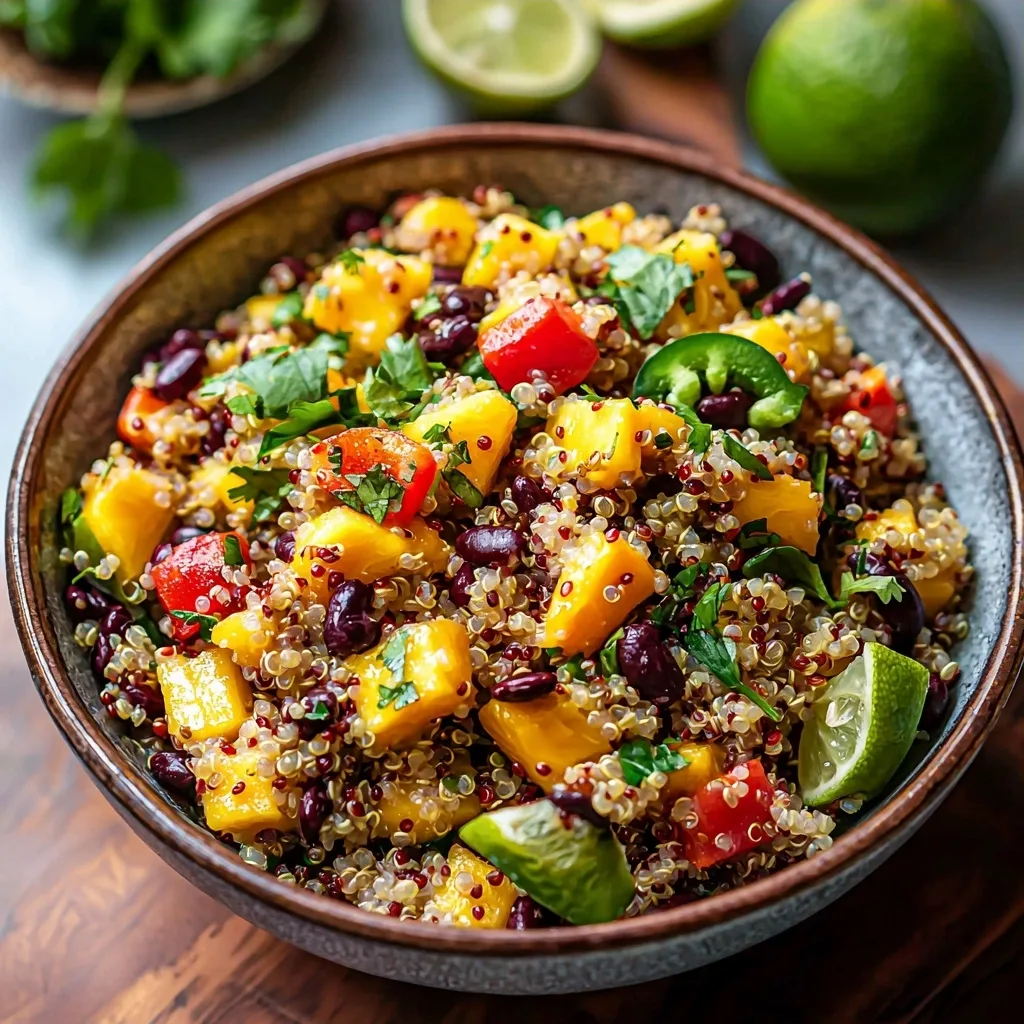 Fiesta Mango Quinoa Salad
