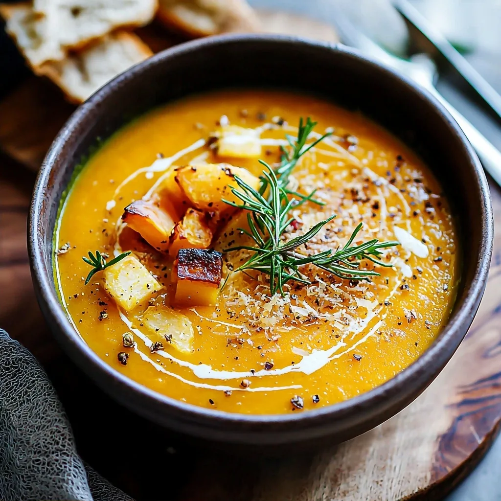 Creamy Roasted Butternut Squash Soup