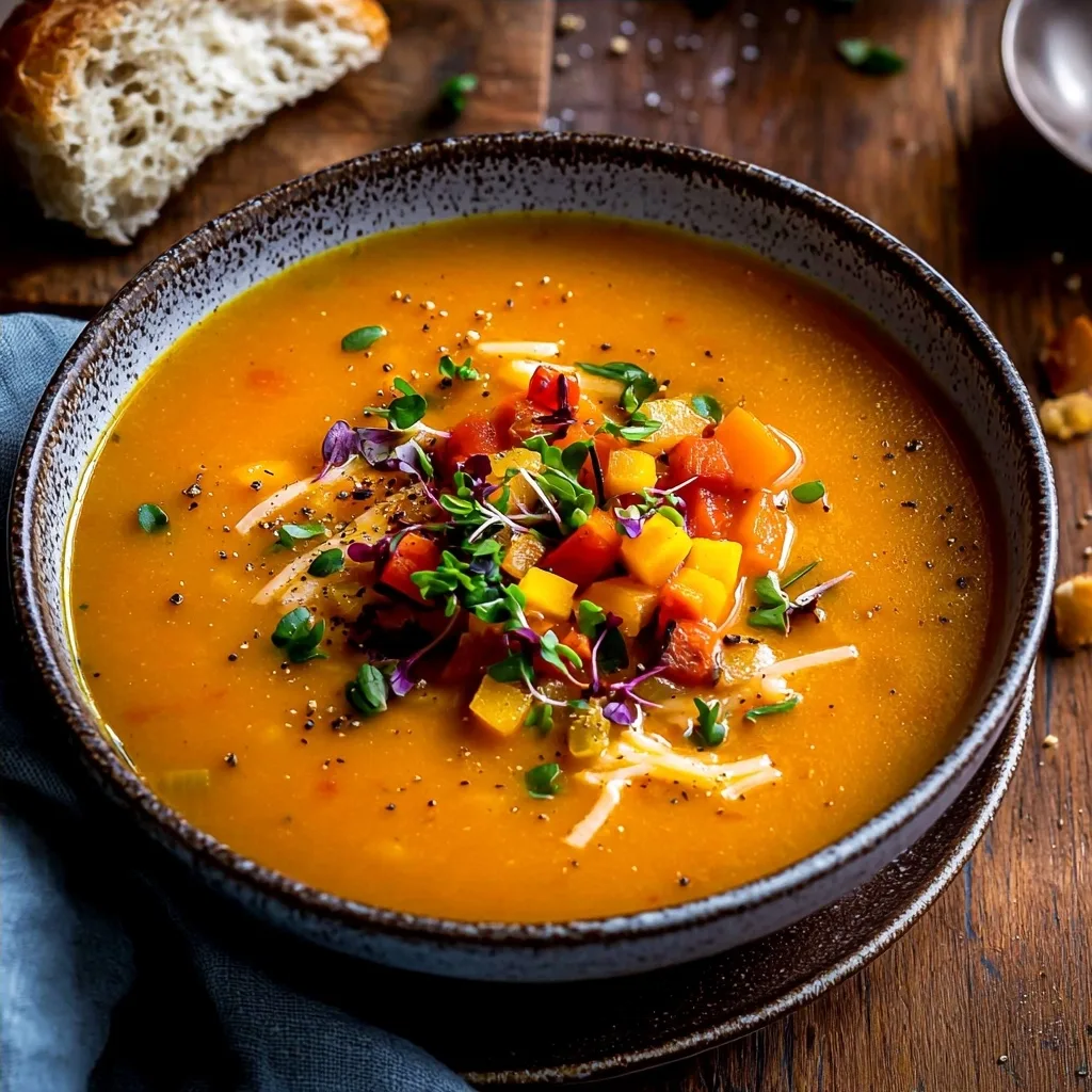 Roasted Vegetable Soup
