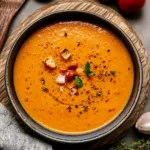 Roasted Tomato and Garlic Soup