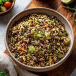 Wild Rice Pilaf with Brussels Sprouts and Pecans