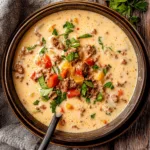 Creamy Cheeseburger Soup