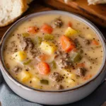 Cheeseburger Soup from Taste of Home