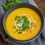 Low Carb Butternut Squash Soup with Coconut Milk