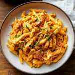 The Best BUFFALO CHICKEN PASTA