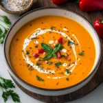 Sweet Potato and Red Pepper Soup