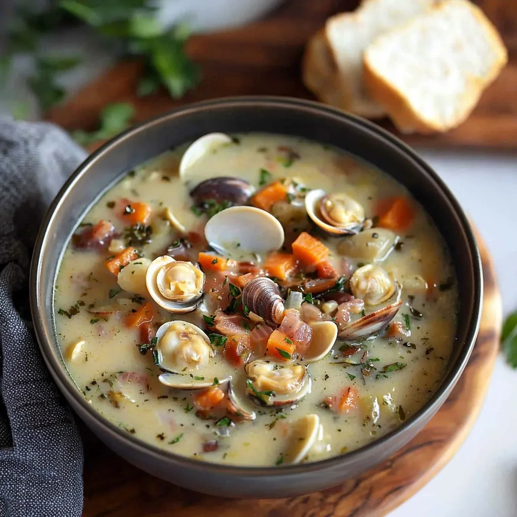 Dairy Free Clam Chowder
