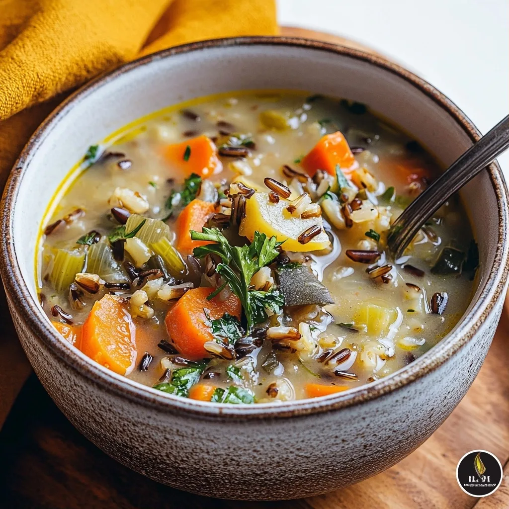Vegetable Wild Rice Soup Recipe