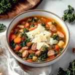 Turkey Sausage and Kale Soup