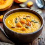 Pressure Cooker Creamy Butternut Squash Soup