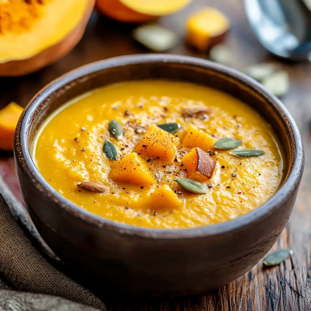 Pressure Cooker Creamy Butternut Squash Soup