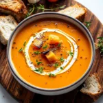 Roasted Pumpkin Pepper Soup