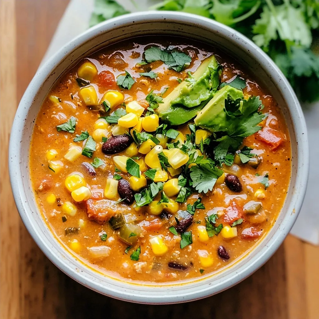 Southwest Corn Chowder (Crockpot!)