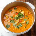 Curried Pumpkin Chicken Soup