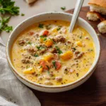 Classic Cheeseburger Soup: A Comforting Bowl of Home